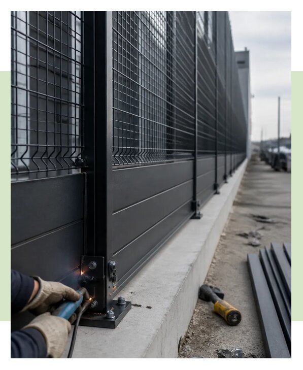 Установка антивандальных ограждений под ключ в Шатуре